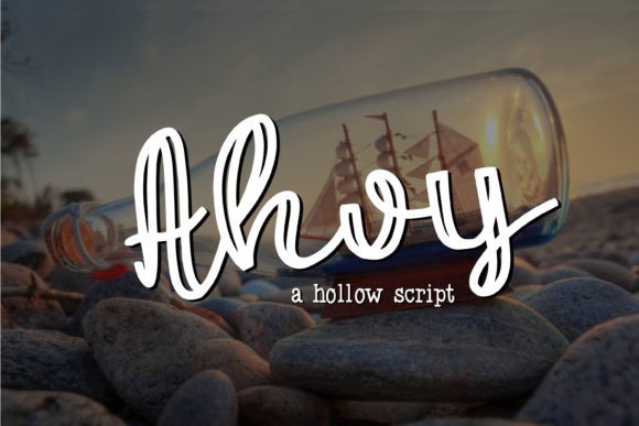 Ahoy: The Playful Font That Brings Adventure to Your Coastal Designs