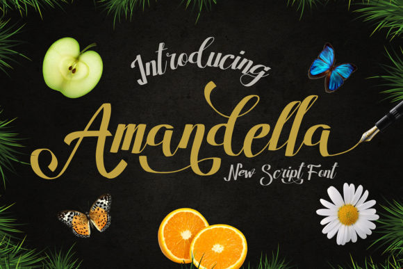 Amandella: The Refined Script for Modern Branding