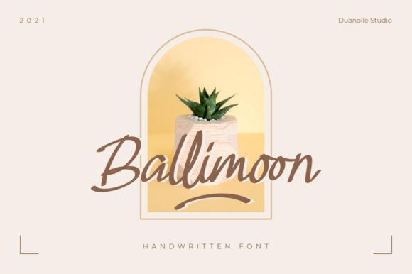 Ballimoon: Elevating Your Brand Identity with Refined Typography