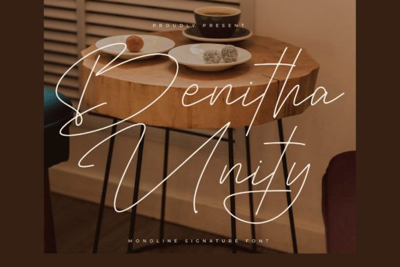Benitha Unity: Elevating Your Brand Identity with Luxury Script Design