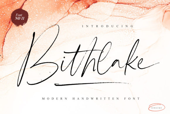 Bithlake: Elevating Design with Elegant Script and Dingbats