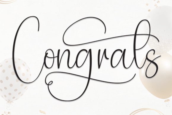 Congrats: Elevating Your Design with Grace and Sophistication