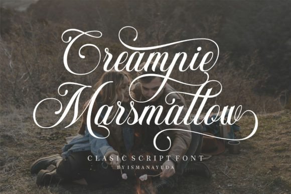 Creampie Marsmallow: Elevating Design with Elegant Script Typography