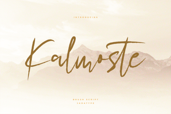 Kalmoste: Elevate Your Design with a Unique Script