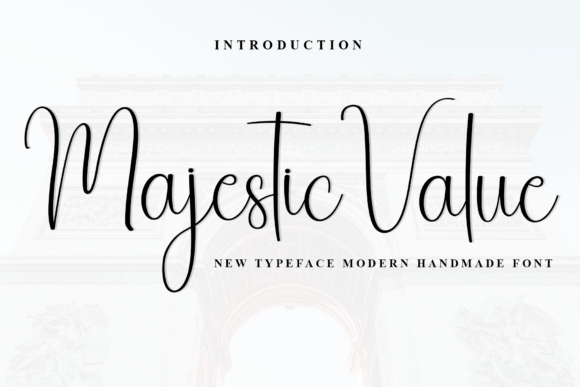 Majestic Value: Elevating Your Design with Elegant Typography