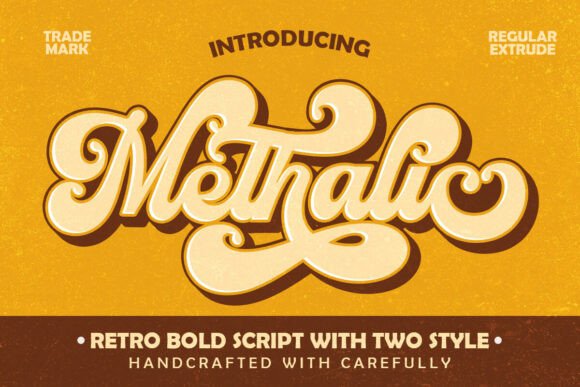 Methalic Script: A Comprehensive Evaluation for Retro-Inspired Design