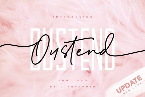 Oustend: The Adaptable Duo Font That Transforms Your Creative Projects