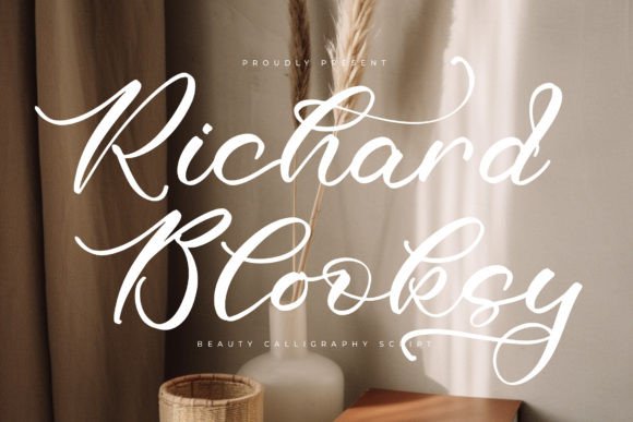 Richard Blooksy: Elevate Your Brand with Luxury Script