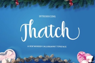 Thatch Font: A Modern Script Evaluation for Contemporary Design Projects