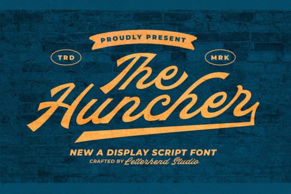 The Huncher: The Ultimate Script Font for Creative Projects