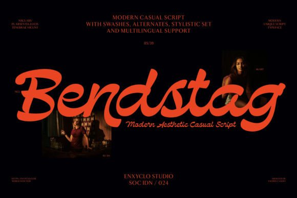 Why Bendstag Is the Modern Casual Script Your Brand Needs