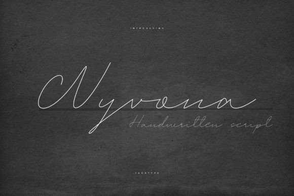 Why Wyvona Is the Script Font Redefining Personal Branding